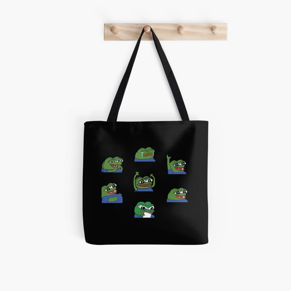 Peepo Twitch Emotes Pack 1 Tote Bag for Sale by OldDannyBrown | Redbubble