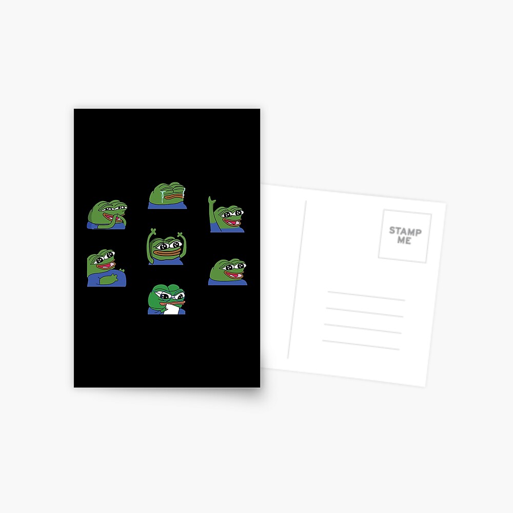 Peepo Twitch Emotes Pack Spiral Notebook By Olddannybrown Redbubble