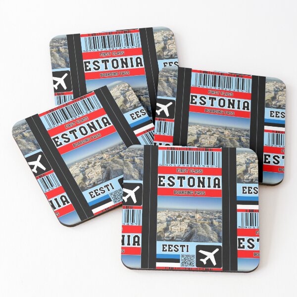 Item preview, Estonia first class boarding pass designed and sold by Travellerz.