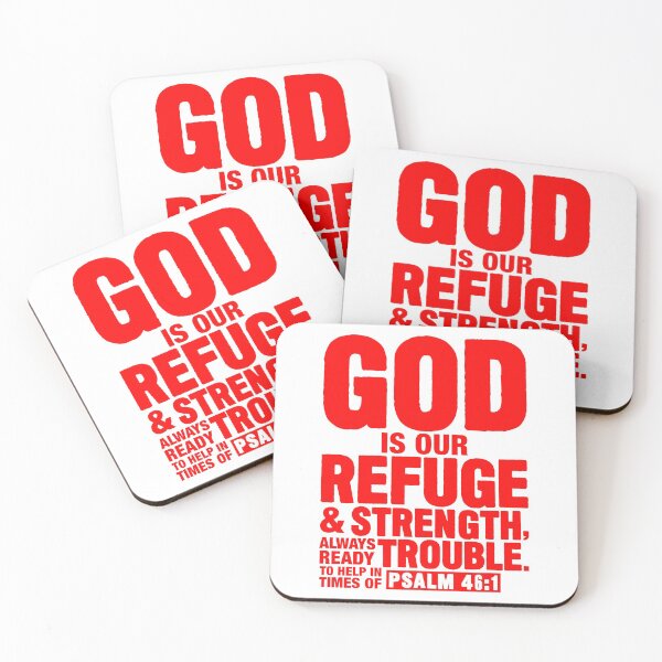 Item preview, Psalm 46:1 designed and sold by plushism.