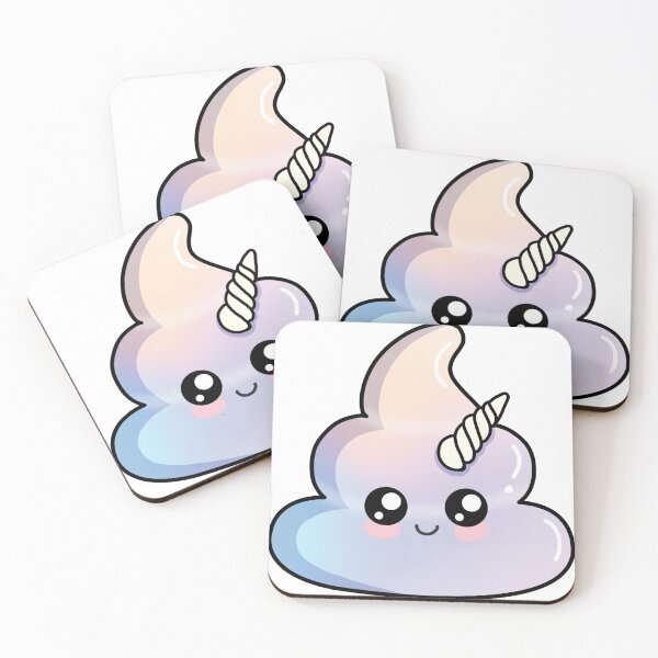 Item preview, Cute Unicorn Poop  designed and sold by SuperrSunday.
