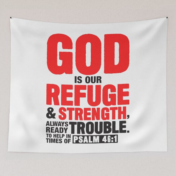 Item preview, Psalm 46:1 designed and sold by plushism.
