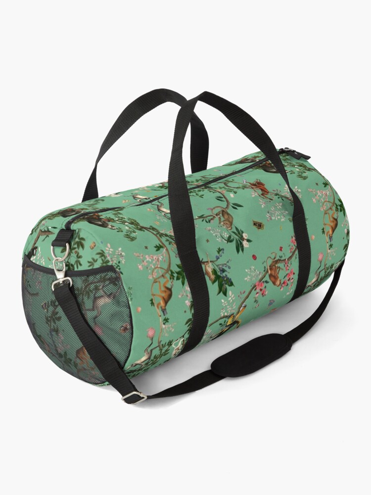 Alternate view of Monkey World Green Duffle Bag