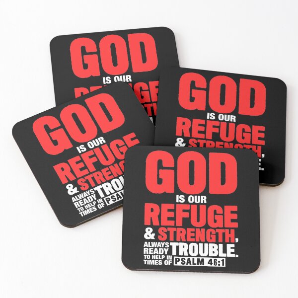 Item preview, Psalm 46:1 designed and sold by plushism.