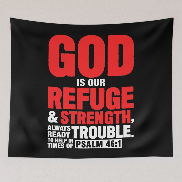 Item preview, Psalm 46:1 designed and sold by plushism.