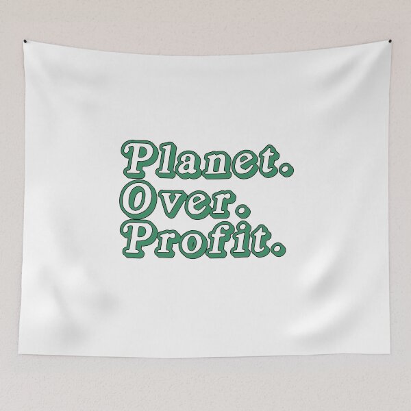 Item preview, Planet over profit old style designed and sold by Gawop.