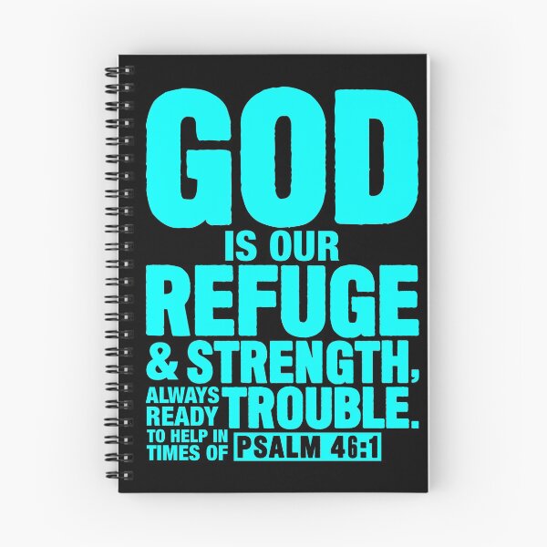Item preview, Psalm 46:1 God Is Our Refuge And Strength designed and sold by plushism.