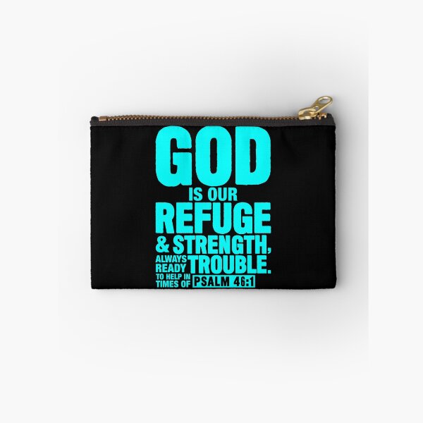 Item preview, Psalm 46:1 God Is Our Refuge And Strength designed and sold by plushism.