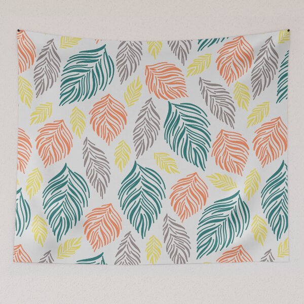 Item preview, Soft Colors Leaves pattern designed and sold by digoarpi.