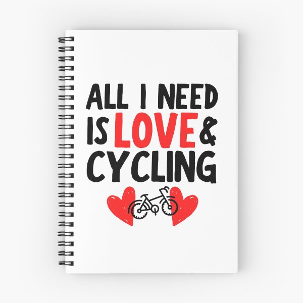 Item preview, All I need is love and cycling designed and sold by TheGreenGoat.