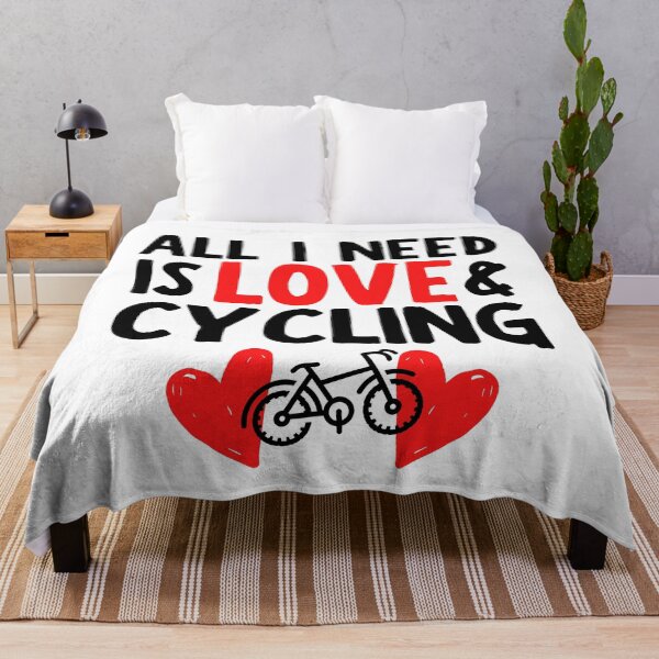 Item preview, All I need is love and cycling designed and sold by TheGreenGoat.