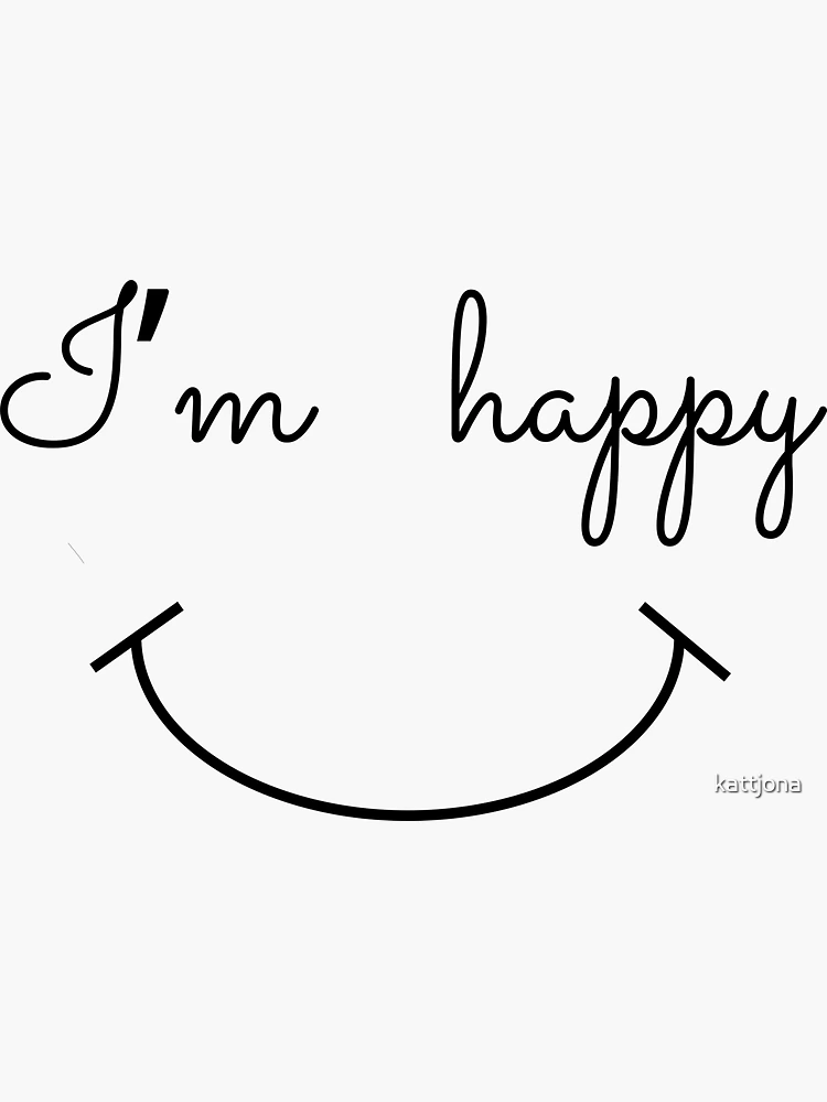 I`m happy | Sticker