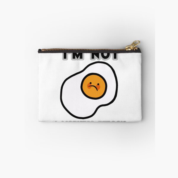 Item preview, Not a morning person, overcooked sad and mad egg designed and sold by Barolina.