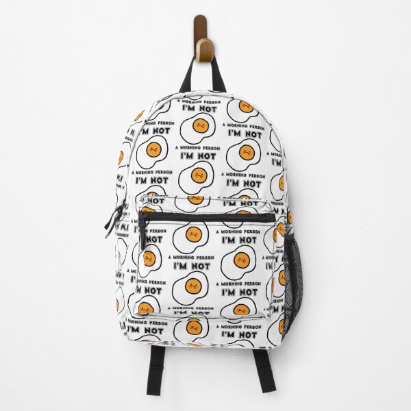 Item preview, Not a morning person, overcooked sad and mad egg designed and sold by Barolina.