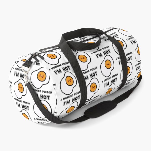 Item preview, Not a morning person, overcooked sad and mad egg designed and sold by Barolina.