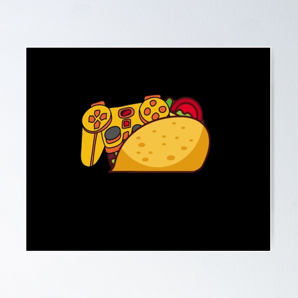 Item preview, Gaming Taco Lover Heartbeat Video Gaming  designed and sold by BTGTEES.