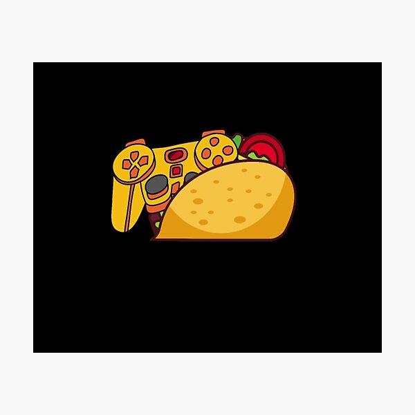 Item preview, Gaming Taco Lover Heartbeat Video Gaming  designed and sold by BTGTEES.