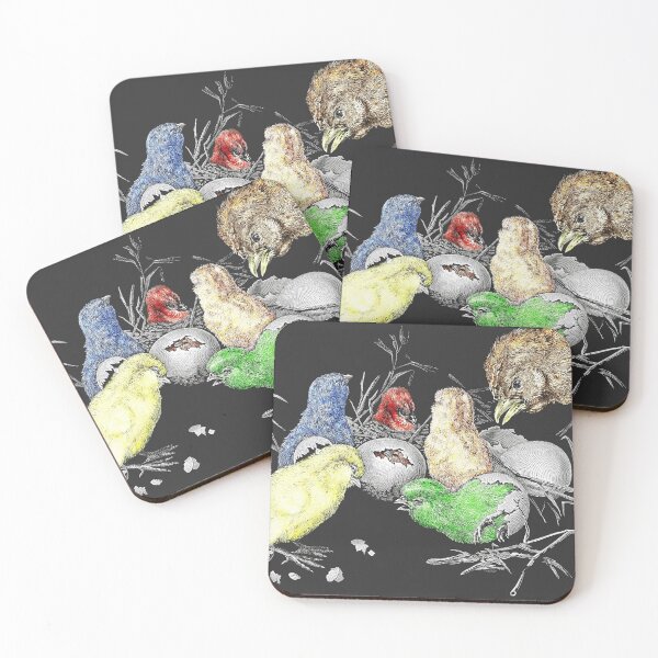 Item preview, The hatching of little chicks.  designed and sold by Véronique Lestoquoy.