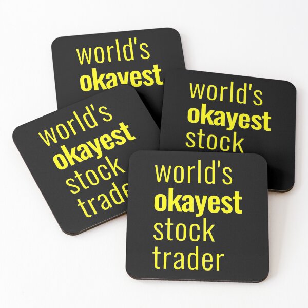 Item preview, World's Okayest Stock Trader designed and sold by AwesomeProject.