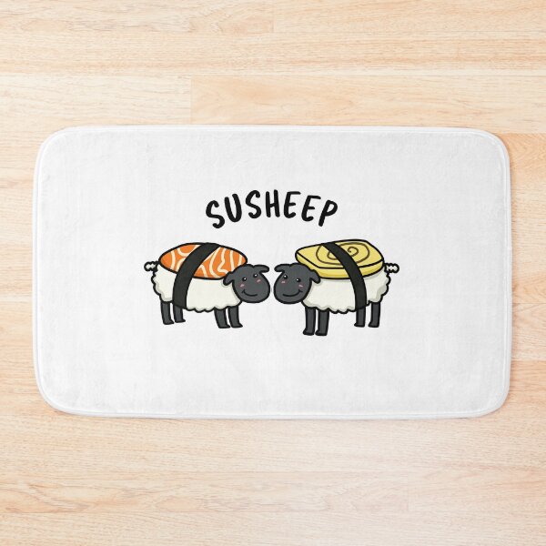 Item preview, Susheep Funny Sushi Sheep Puns  designed and sold by punnybone.