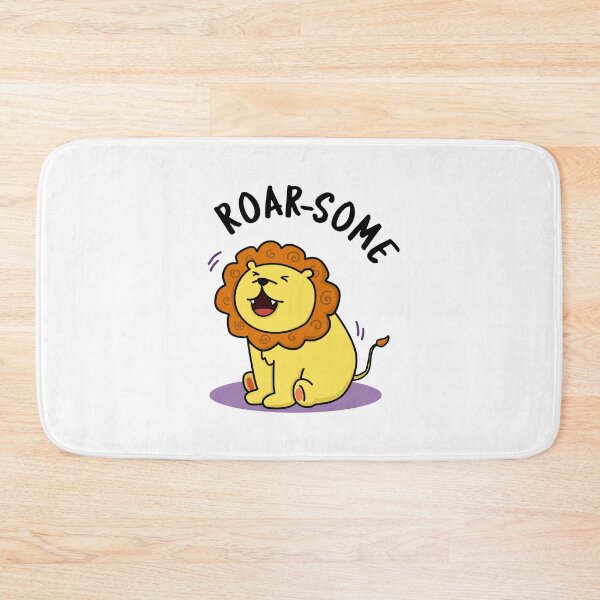 Item preview, Roarsome Funny Awesome Lion Puns  designed and sold by punnybone.