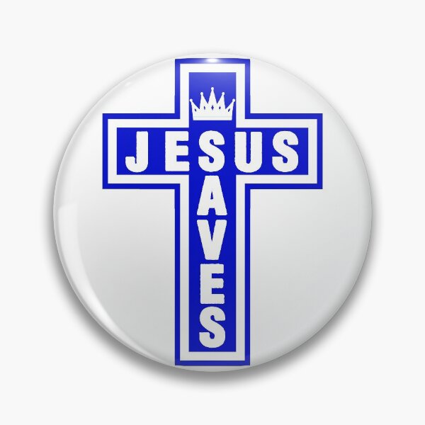 Item preview, Jesus saves designed and sold by plushism.