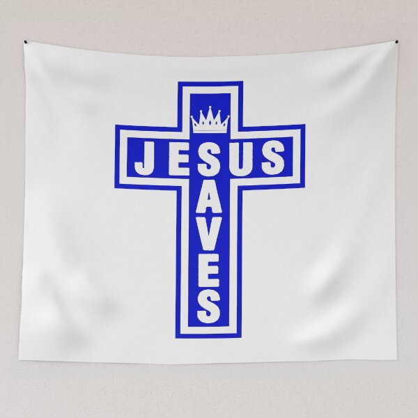 Item preview, Jesus saves designed and sold by plushism.