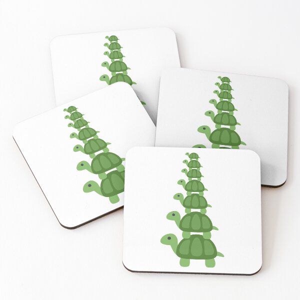 Item preview, Turtles All The Way Down designed and sold by ToastyBopShop.