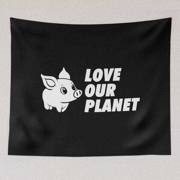 Item preview, Love our planet white designed and sold by Gawop.