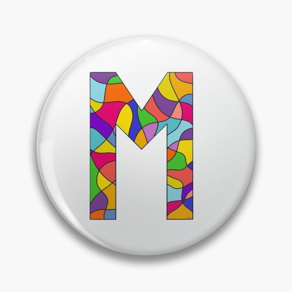 Item preview, M designed and sold by Ligeometry.