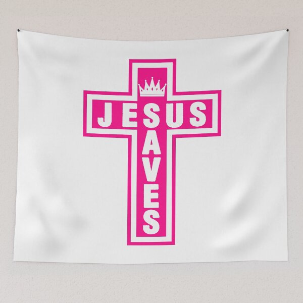 Item preview, Jesus saves designed and sold by plushism.