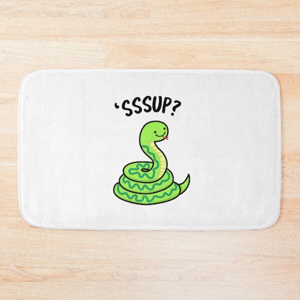 Item preview, Sssup Funny Hissing Snake Puns designed and sold by punnybone.