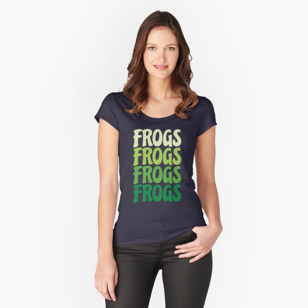 Item preview, Fitted Scoop T-Shirt designed and sold by ElectricFangs.