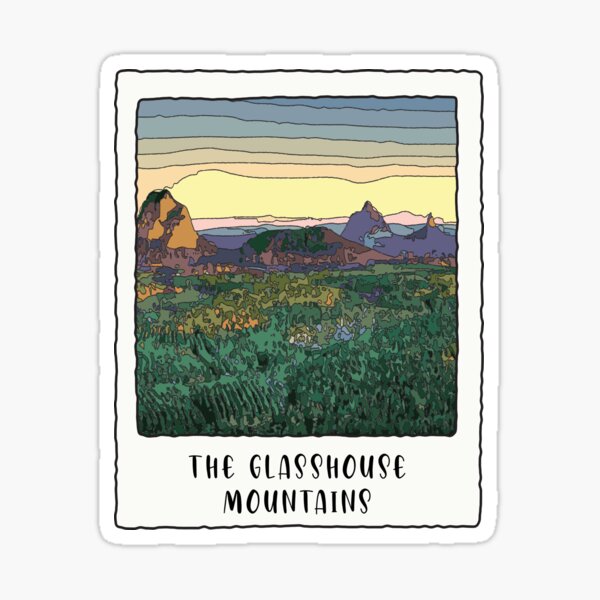 Item preview, Glasshouse Mountains Design designed and sold by Second Summit  Designs.