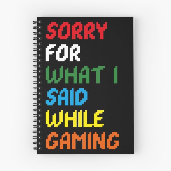 Item preview, sorry for what i said while gaming designed and sold by Sinovius.