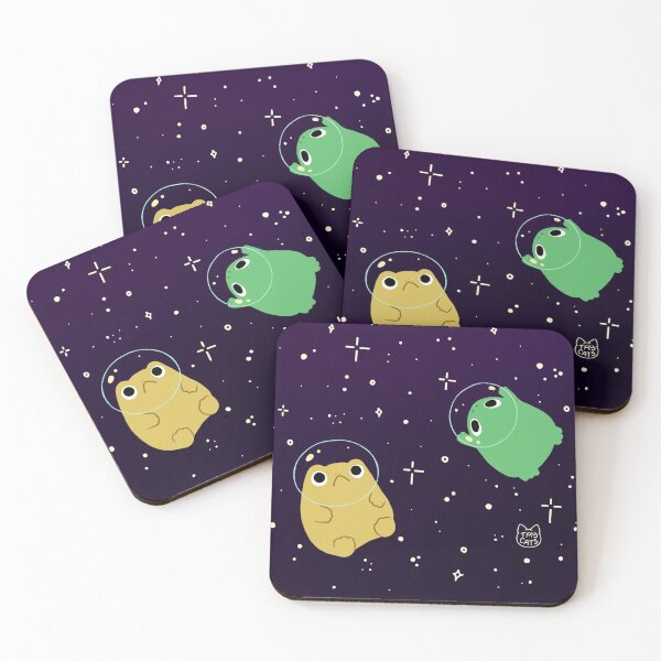 Aperçu de l'œuvre Grenouilles de l'espace créée et vendue par TayCats-Shop.
