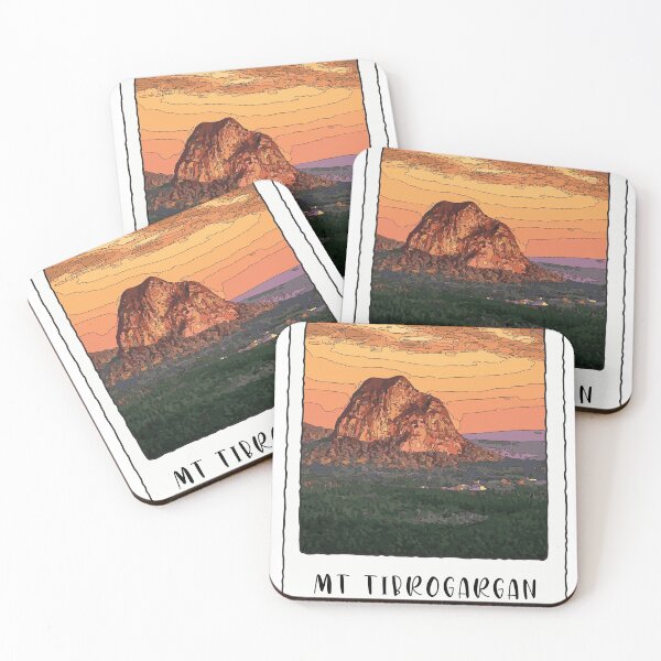 Item preview, Mount Tibrogargan Print designed and sold by Second Summit  Designs.