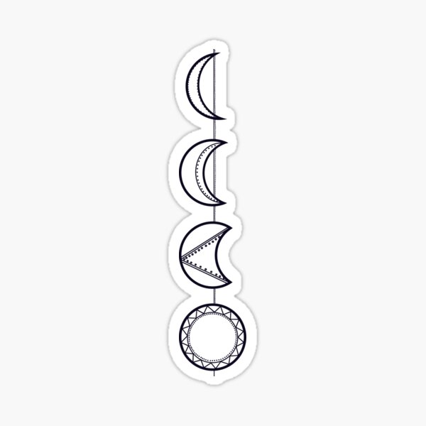Item preview, Moon phases design designed and sold by ChristinasViews.