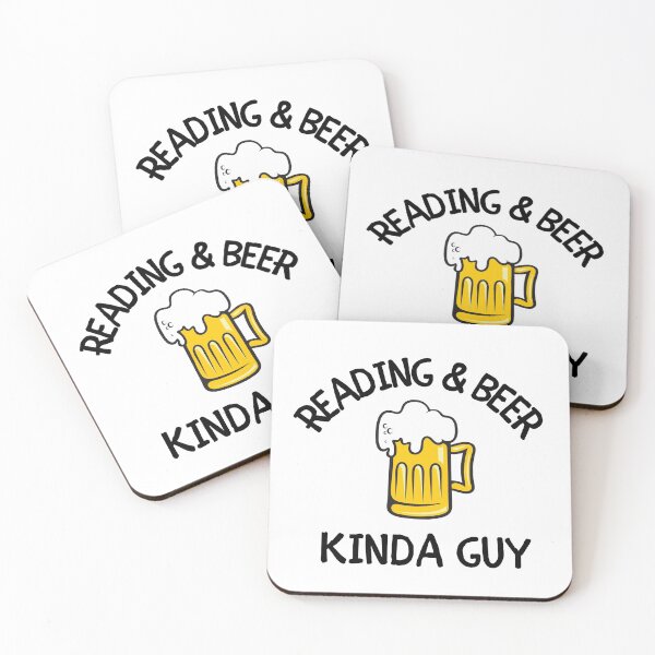 Item preview, Reading & beer kinda guy designed and sold by TheGreenGoat.