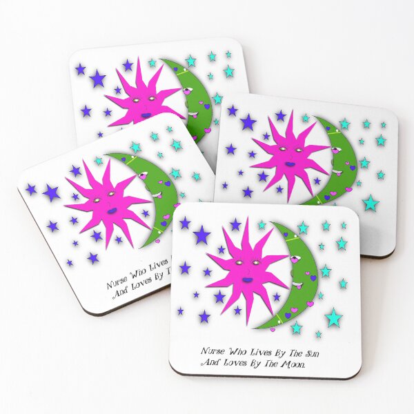 Item preview, Nurse Sun and Moon with Quote designed and sold by gailg1957.