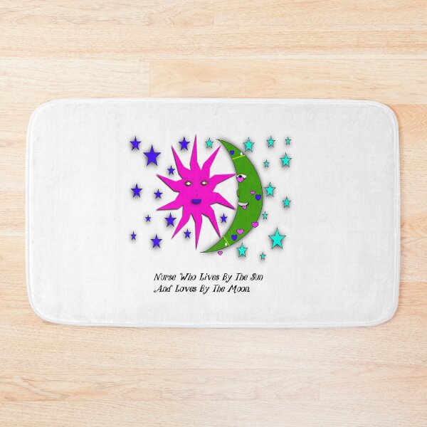 Item preview, Nurse Sun and Moon with Quote designed and sold by gailg1957.
