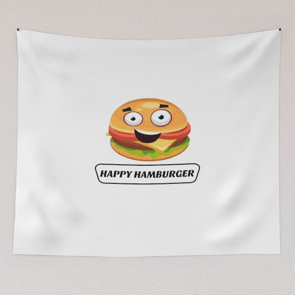 Artikelvorschau, GLÜCKLICHER HAMBURGER entworfen und verkauft von The best online style shop.