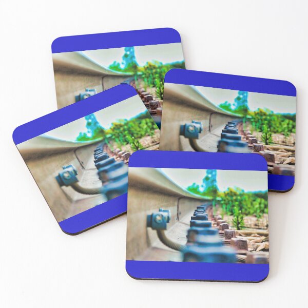 Item preview, rusty factory railway tracks on a disused factory site designed and sold by Nickibeutel.