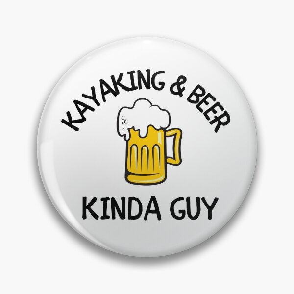 Item preview, Kayaking & beer kinda guy designed and sold by TheGreenGoat.