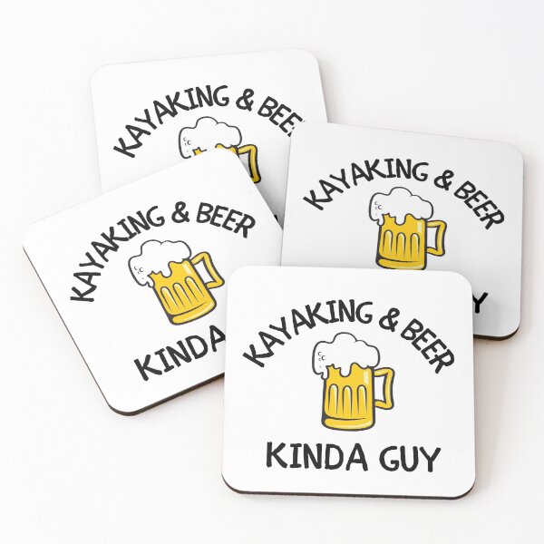 Item preview, Kayaking & beer kinda guy designed and sold by TheGreenGoat.