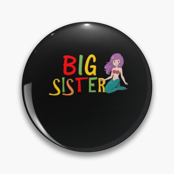 Item preview, Big Sister. Mermaid  designed and sold by thekidsprint.