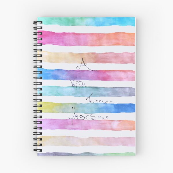Item preview, Arte listrada colorida, A vida tem fases... designed and sold by laylalunass.