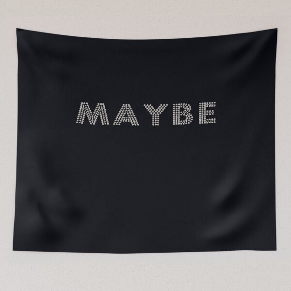 Item preview, Maybe (Written in sparkling Diamonds) designed and sold by wazoosi.