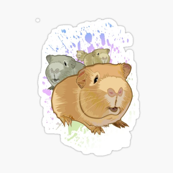 Guinea Pigs Sticker