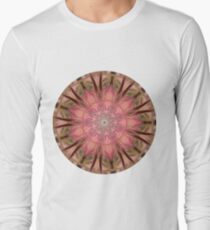 Camiseta de manga larga Rosy Haze Mandala
